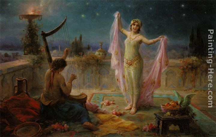 Hans Zatzka Moonlight Serenade